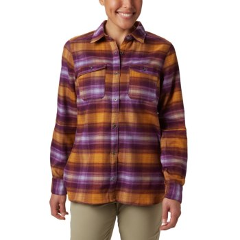 Columbia Bryce Canyon Stretch Flannel, Camisa Multicolor Para Mujer | 940386-DGW